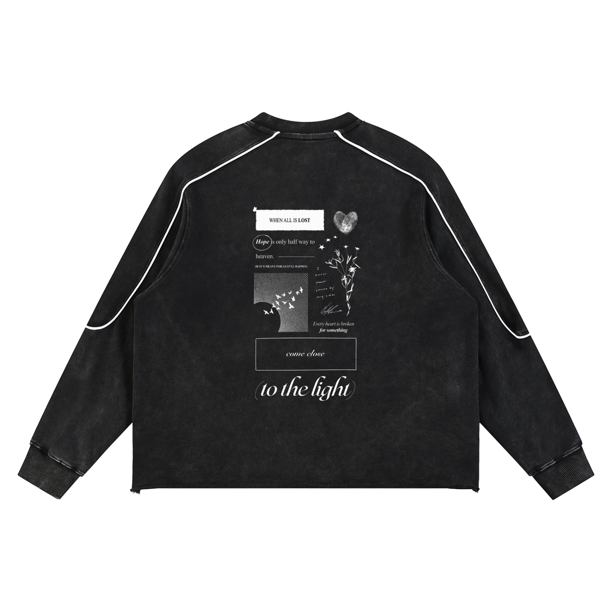 Bring Your Love - Raw Wash Sweatshirt