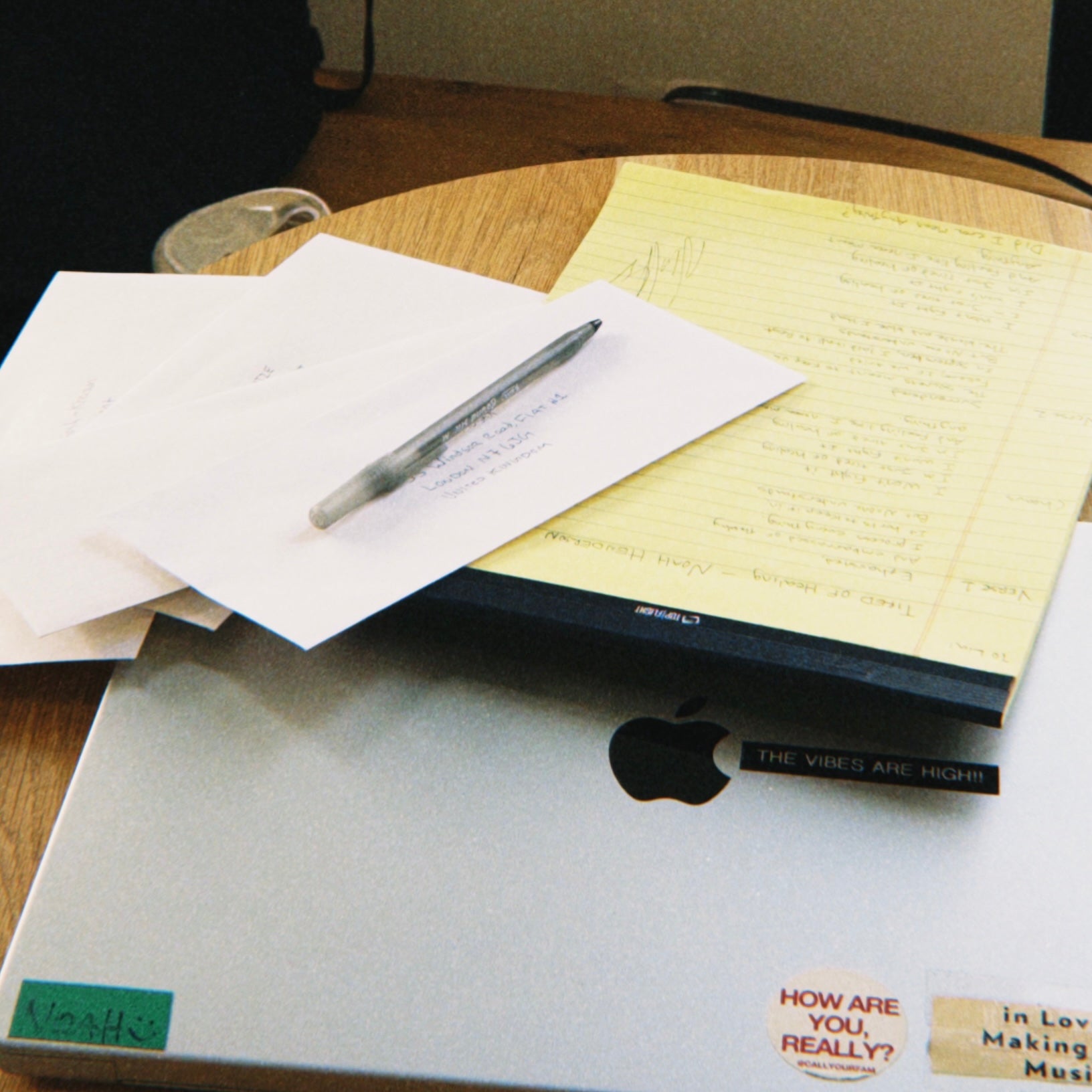 Personalized Handwritten Lyrics