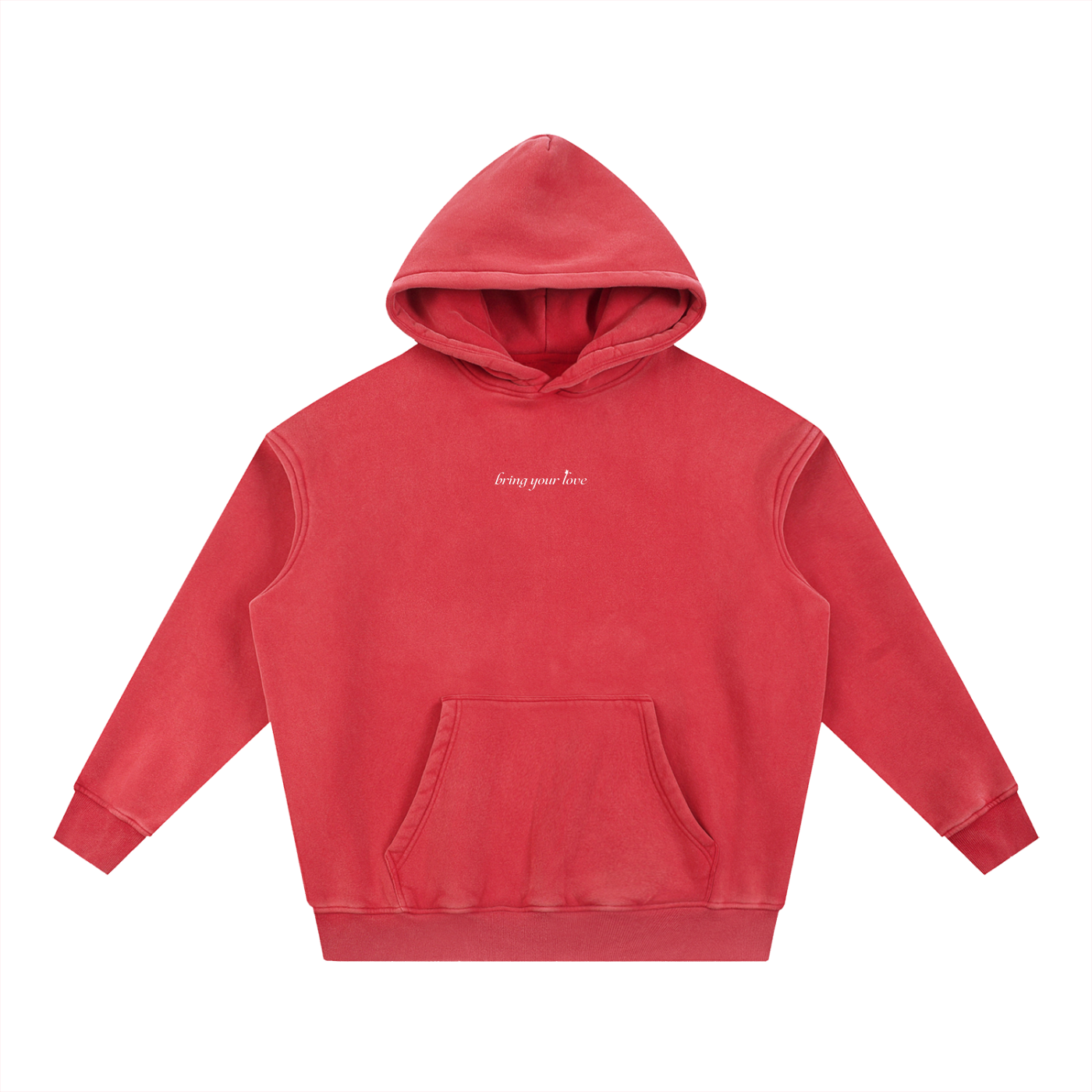 Bring Your Love - Wash Oversized Hoodie