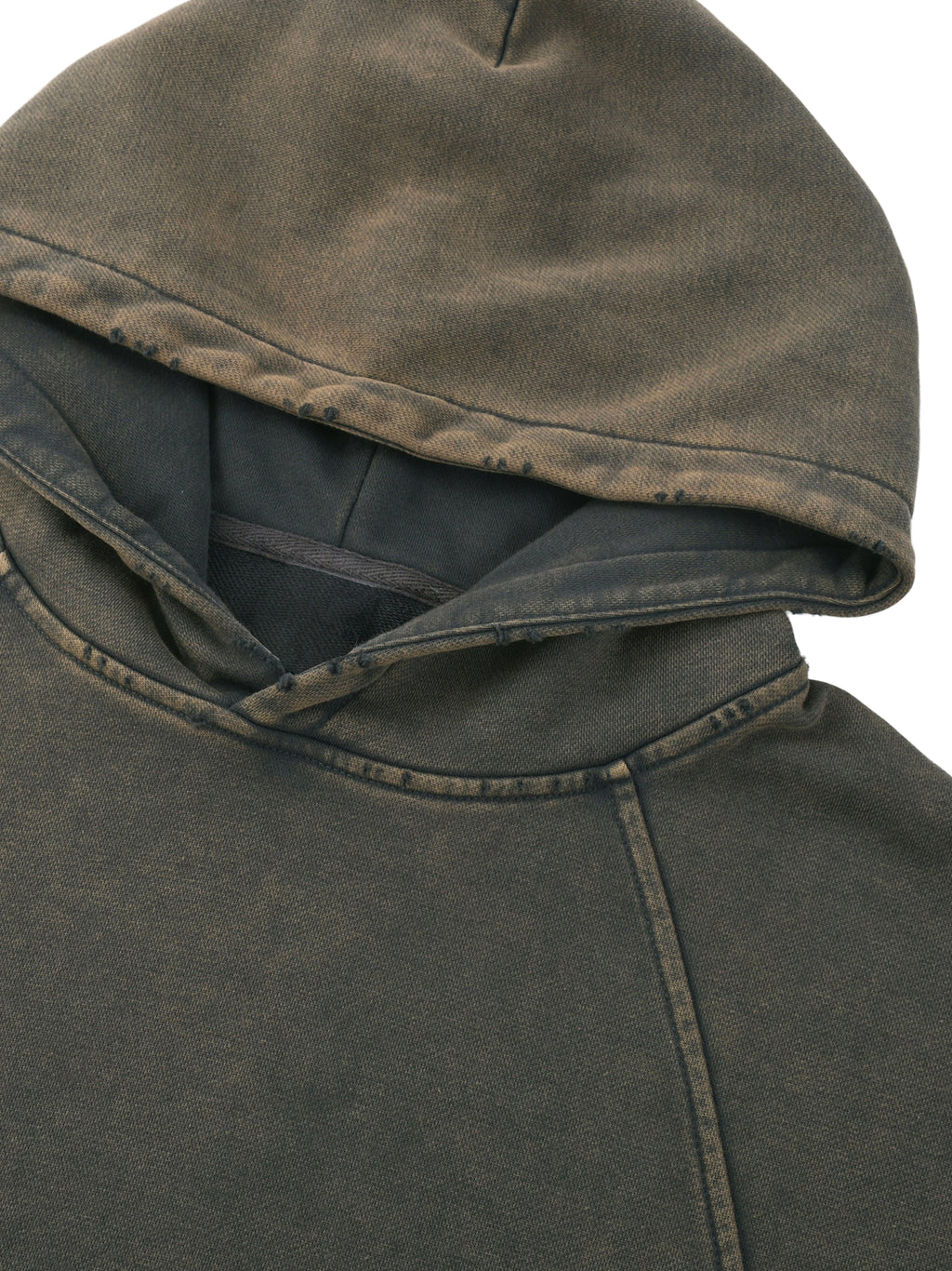 Distressed Crop Hoodie - i’ll be alright and that makes me sick